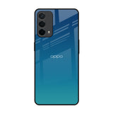 Celestial Blue Oppo F19 Glass Back Cover Online