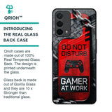 Do No Disturb Glass Case For Oppo F19