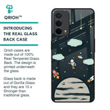 Astronaut Dream Glass Case For Oppo F19