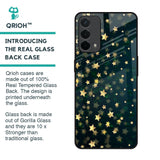 Dazzling Stars Glass Case For Oppo F19