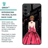 Fashion Princess Glass Case for Oppo F19