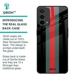 Vertical Stripes Glass Case for Oppo F19