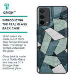 Abstact Tiles Glass Case for Oppo F19