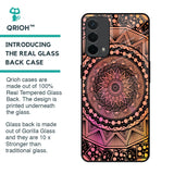 Floral Mandala Glass Case for Oppo F19