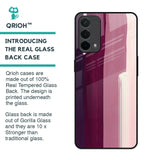 Brush Stroke Art Glass Case for Oppo F19