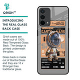 Space Ticket Glass Case for Oppo F19