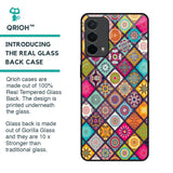 Multicolor Mandala Glass Case for Oppo F19