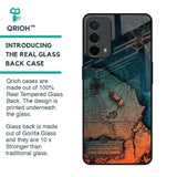 Geographical Map Glass Case for Oppo F19