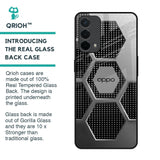 Hexagon Style Glass Case For Oppo F19