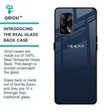 Overshadow Blue Glass Case For Oppo F19