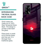 Morning Red Sky Glass Case For Oppo F19