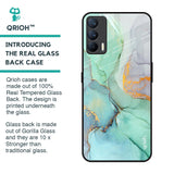Green Marble Glass Case for Realme X7