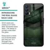 Green Leather Glass Case for Realme X7