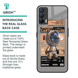Space Ticket Glass Case for Realme X7