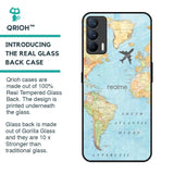 Fly Around The World Glass Case for Realme X7