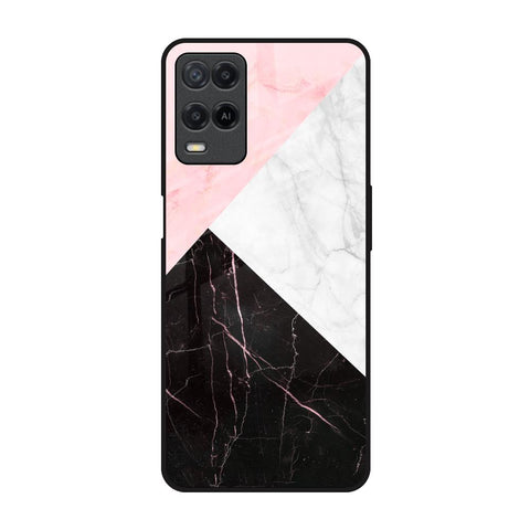 Marble Collage Art Oppo A54 Glass Back Cover Online