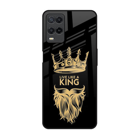 King Life Oppo A54 Glass Back Cover Online