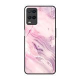 Diamond Pink Gradient Oppo A54 Glass Back Cover Online