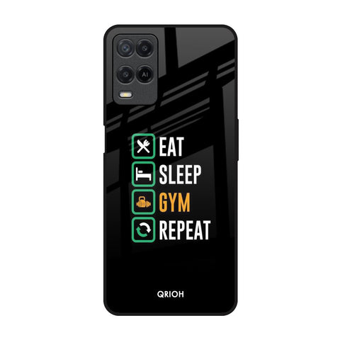Daily Routine Oppo A54 Glass Back Cover Online