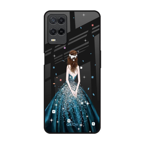 Queen Of Fashion Oppo A54 Glass Back Cover Online