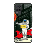 Astronaut on Mars Oppo A54 Glass Back Cover Online