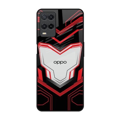 Quantum Suit Oppo A54 Glass Back Cover Online