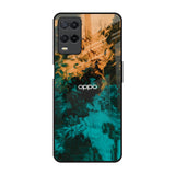 Watercolor Wave Oppo A54 Glass Back Cover Online