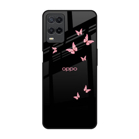 Fly Butterfly Oppo A54 Glass Back Cover Online