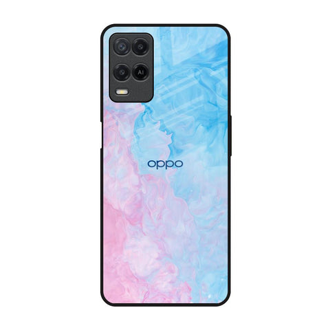 Mixed Watercolor Oppo A54 Glass Back Cover Online