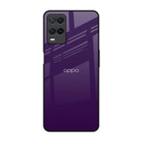 Dark Purple Oppo A54 Glass Back Cover Online