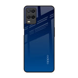 Very Blue Oppo A54 Glass Back Cover Online