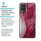 Crimson Ruby Glass Case for Oppo A54