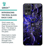 Techno Color Pattern Glass Case For Oppo A54