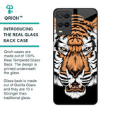 Angry Tiger Glass Case For Oppo A54