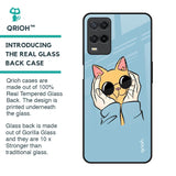 Adorable Cute Kitty Glass Case For Oppo A54