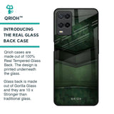 Green Leather Glass Case for Oppo A54