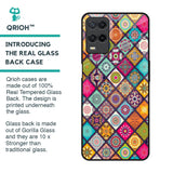 Multicolor Mandala Glass Case for Oppo A54