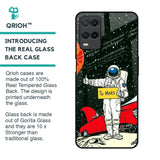 Astronaut on Mars Glass Case for Oppo A54