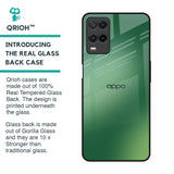 Green Grunge Texture Glass Case for Oppo A54