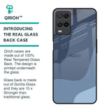 Navy Blue Ombre Glass Case for Oppo A54