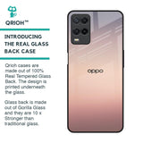 Golden Mauve Glass Case for Oppo A54