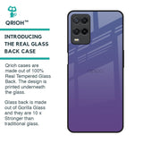 Indigo Pastel Glass Case For Oppo A54