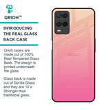 Pastel Pink Gradient Glass Case For Oppo A54