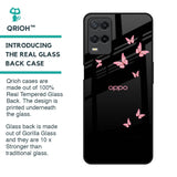 Fly Butterfly Glass Case for Oppo A54