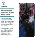 Smudge Brush Glass case for Oppo A54