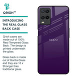 Dark Purple Glass Case for Oppo A54