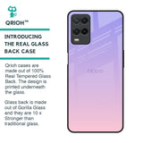 Lavender Gradient Glass Case for Oppo A54