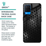 Dark Abstract Pattern Glass Case For Oppo A54