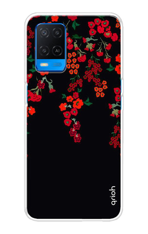 Floral Deco Oppo A54 Back Cover