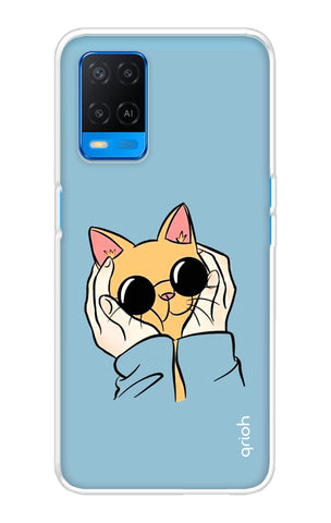 Attitude Cat Oppo A54 Back Cover